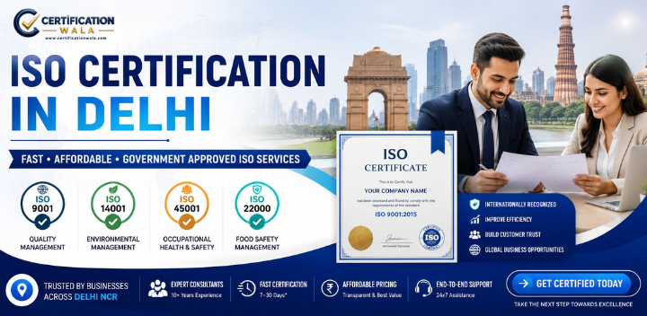ISO Certification in Delhi